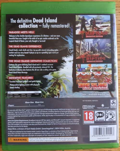 Dead Island Definitive Collection (Xbox One)