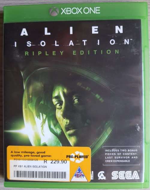 Alien Isolation Ripley Edition (Xbox One)