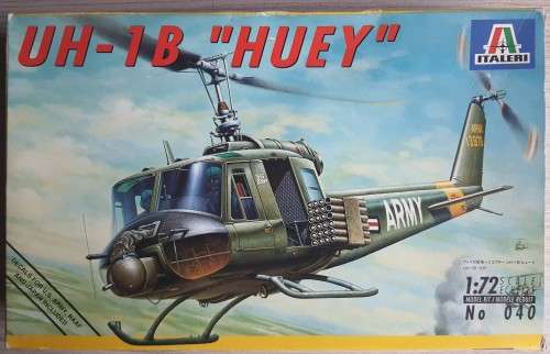 1995 Italeri UH-1B Huey Model Helicopter