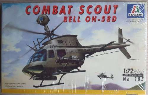 1995 Combat Scout Bell OH-58D Model Plane (Sealed)
