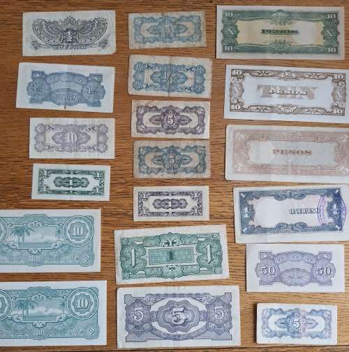 Collecton of Japanese Government Occupation/Invasion Notes