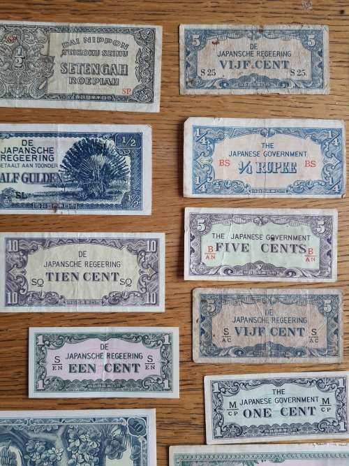 Collecton of Japanese Government Occupation/Invasion Notes
