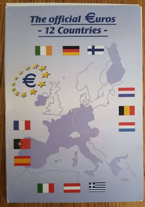 The Offical Euros - 12 Countries - 12 Euro Coins