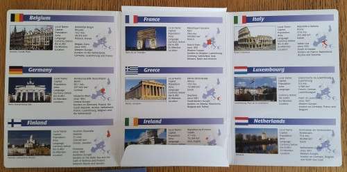 The Offical Euros - 12 Countries - 12 Euro Coins