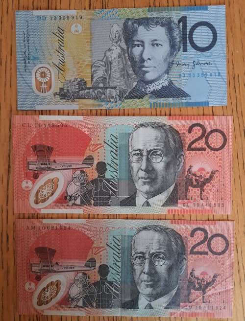 50 Australian Dollars Notes