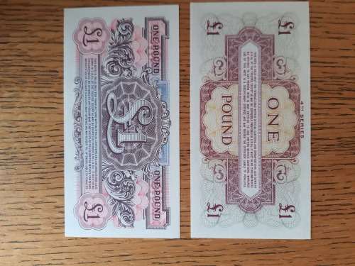 British Armed Forces - 5 Notes