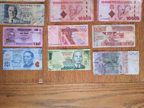 Assorted African Notes (16 Notes)