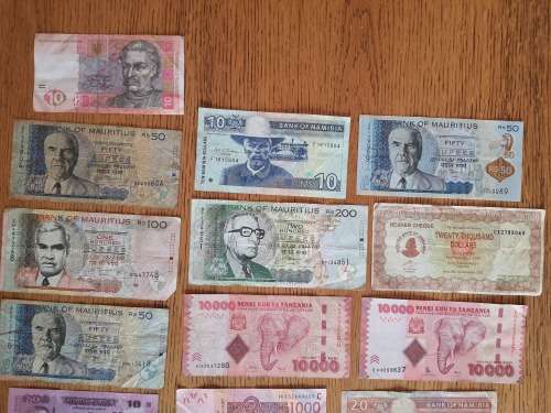 Assorted African Notes (16 Notes)