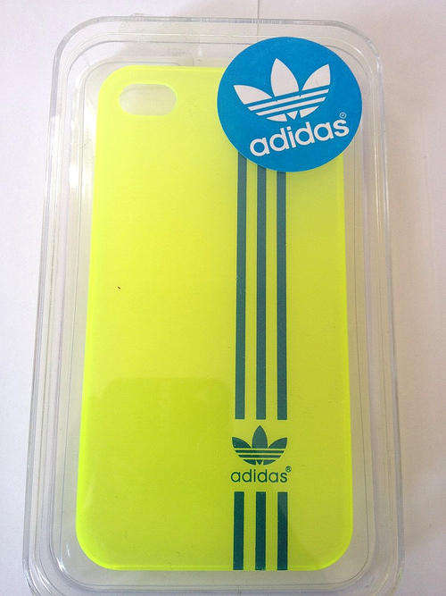 Iphone 4/4s Cover Protect Case - Adidas Yellow