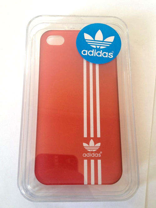 Iphone 4/4s Cover Protect Case - Adidas Red