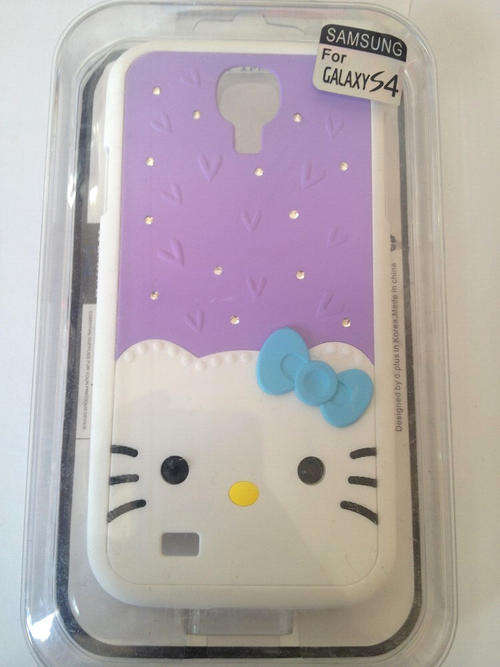 Samsung S4 Cover Protect Case Hello Kitty New