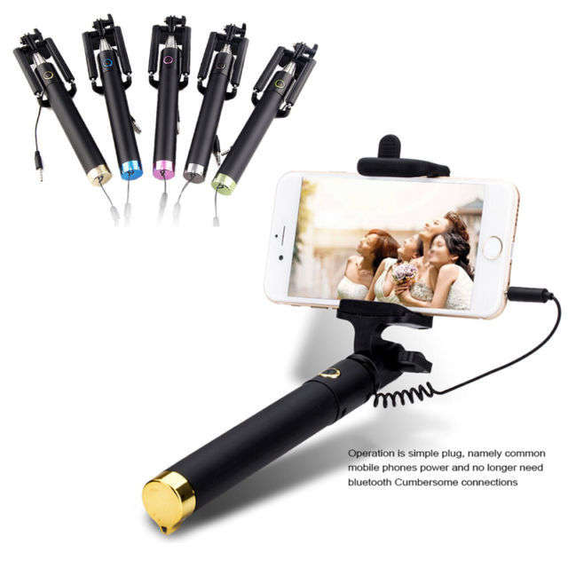New Portable Monopod Selfie Stick Extendable Monopod