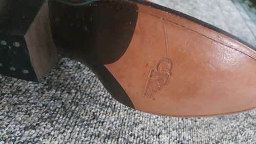 Vintage Cristobal Romero Hand-Crafted Lizard Western Boots