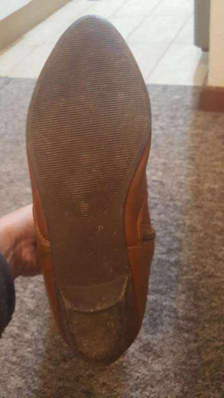 Tan Flat Boots
