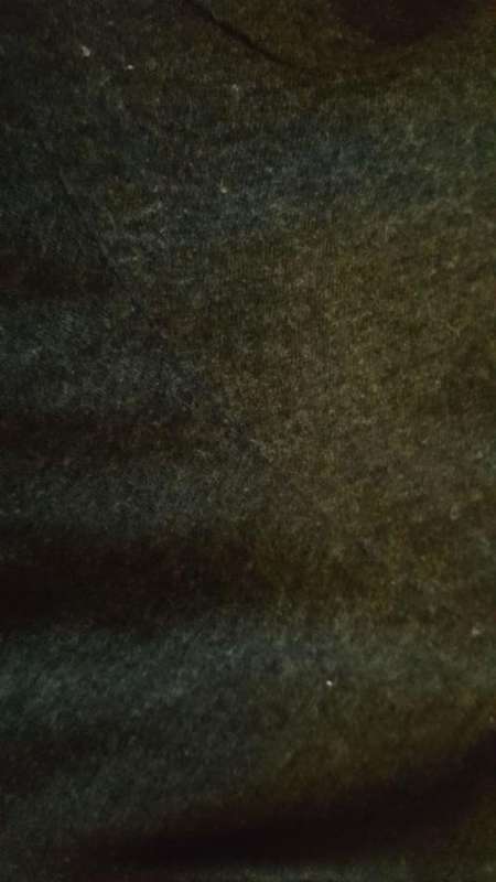 Superdry T-Shirt Charcoal Grey with Blue Glitter Print