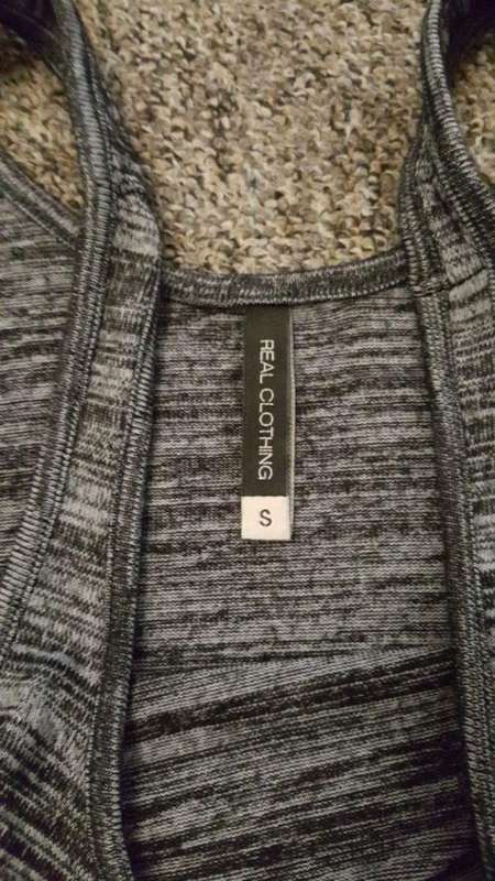 Real Clothing Black & Grey Dress
