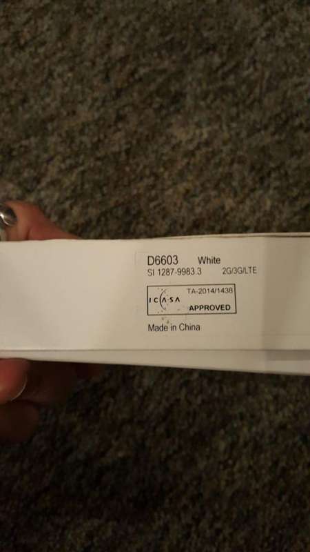 Sony Xperia Z3 - D6603