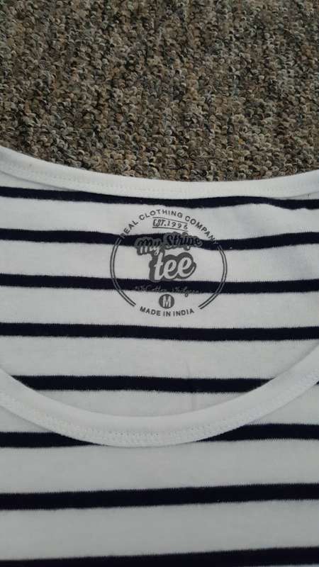 PNP Navy & White Stripes T-shirt