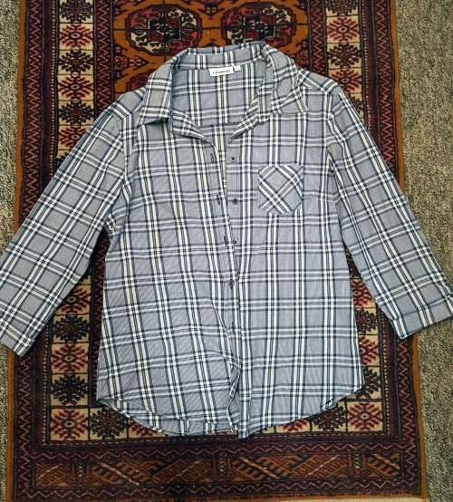 Legend Blue & White Checked Shirt