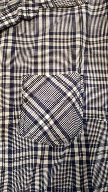 Legend Blue & White Checked Shirt