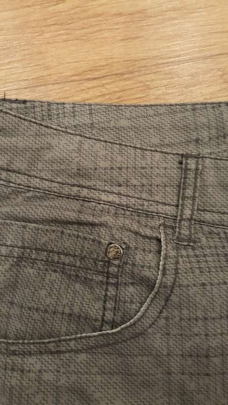 MRP Trail Grey Tweed Print ¾ Cargo Pants