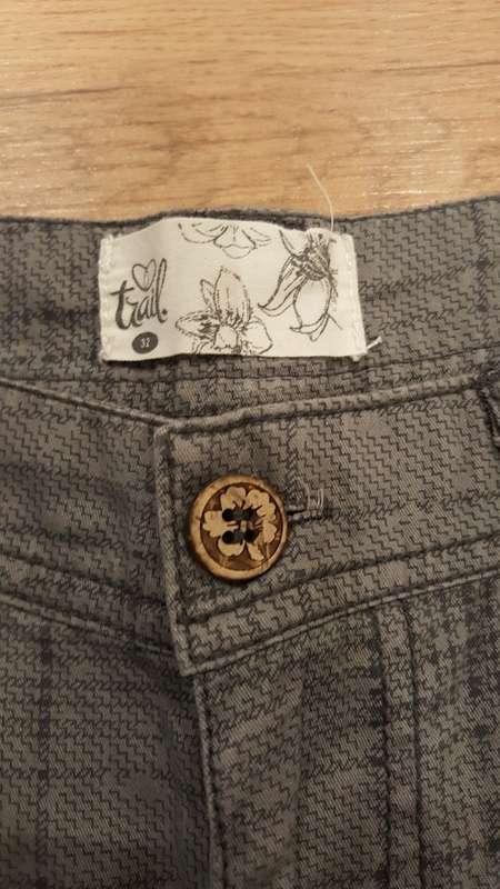 MRP Trail Grey Tweed Print ¾ Cargo Pants