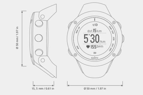 SUUNTO AMBIT2 S - WHITE