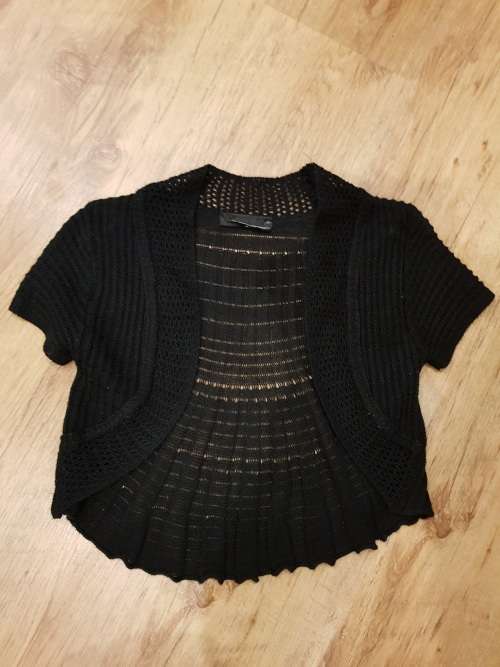 Black Knit Bolero