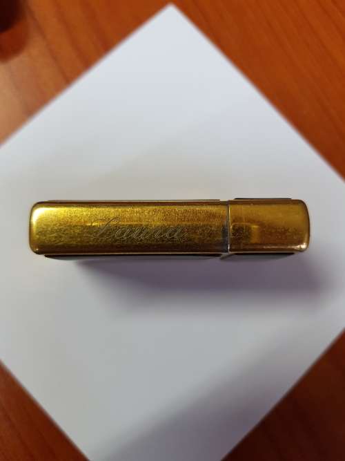 Vintage Zippo brand Slim Style Cigarette Lighter