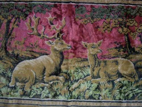 Oriental style small Bulgarian carpet