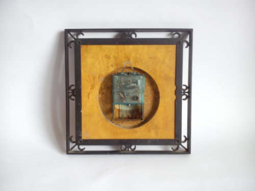 Vintage Soviet wall clock Jantar - Made in USSR - Working