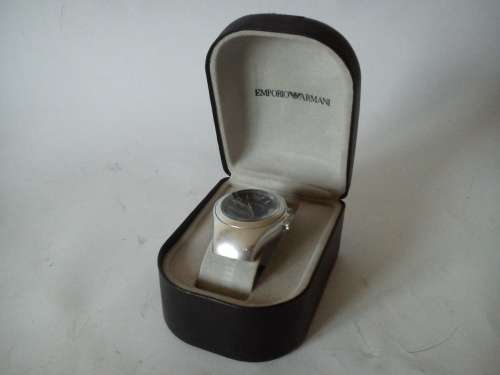 Emporio Armani men's wrist watch in box