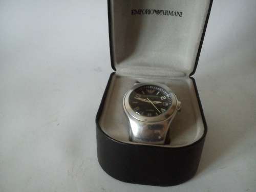 Emporio Armani men's wrist watch in box