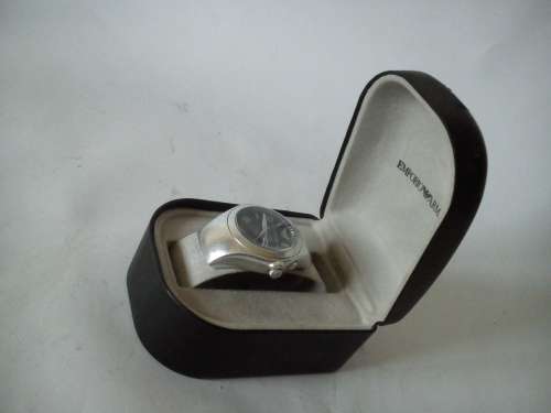 Emporio Armani men's wrist watch in box