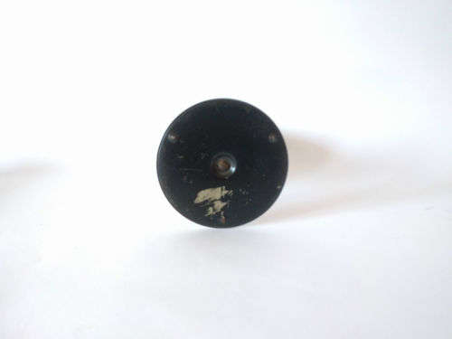 Vintage Chinese alarm clock, red case white round dial