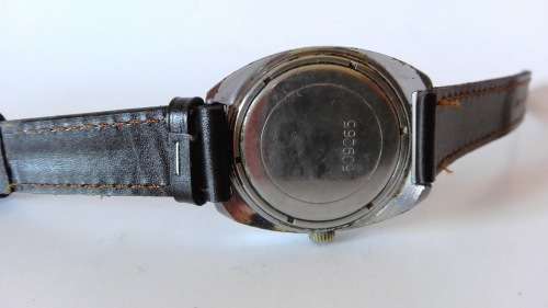 Russian vintage Men's wrist watch Slava - 21 jewels, date