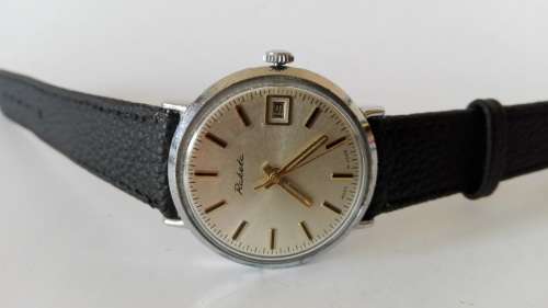 Soviet vintage men's wrist watch Raketa, date