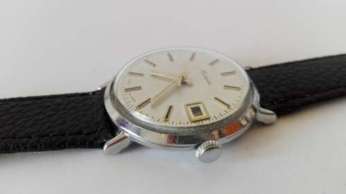 Soviet vintage men's wrist watch Raketa, date