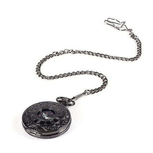 Retro Antique Steam Punk Quartz Pocket Watch - NEW