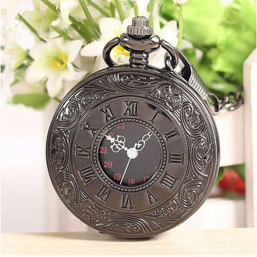 Retro Antique Steam Punk Quartz Pocket Watch - NEW