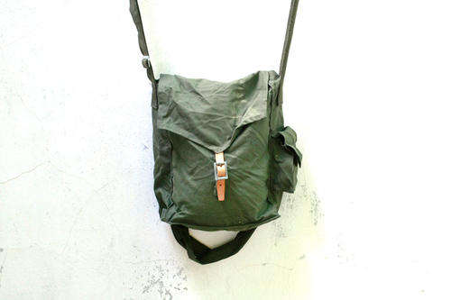 Vintage Military Bag, Army Canvas Bag, Messenger Bag, Green Khaki, Soviet Unused, USSR