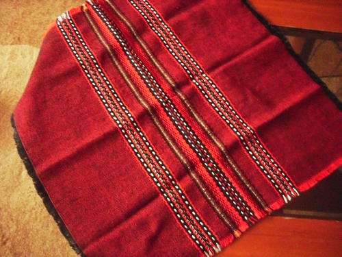 Folklore Hand Embroidered tablecloth 55 cm x 53 cm