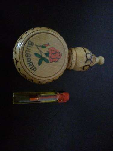 100% PURE Bulgarian ROSE OIL OTTO Essential 0.5 ML