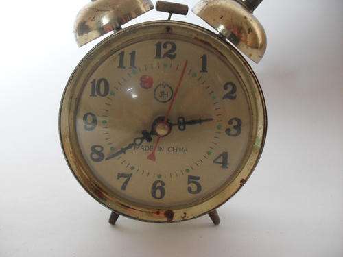 Vintage Chinese Alarm clock JH, old piece