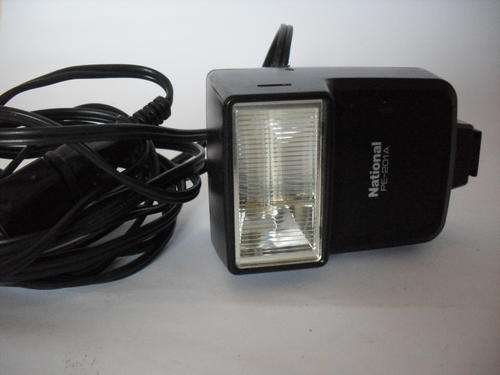 RARE! National PE-201 A vintage electronic camera FLASH light . Collectable!