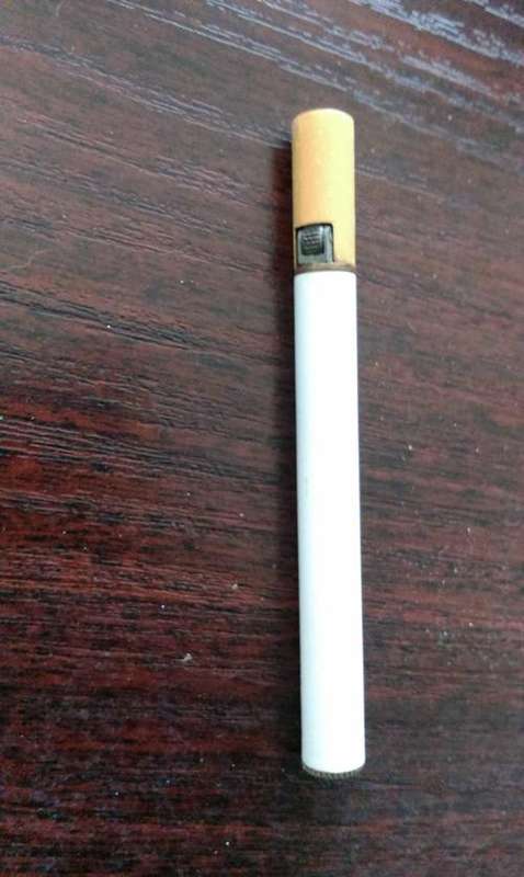 Vintage Gas lighter - cigarette shape