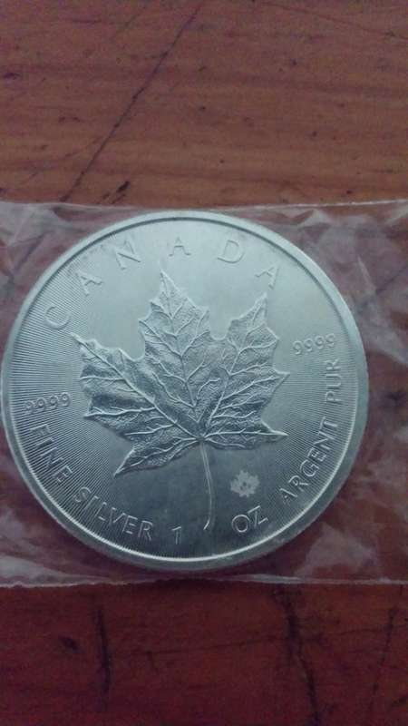 Canada Fine Silver Maple leaf