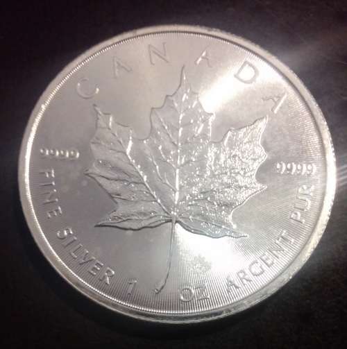 Canada Maple leaf fine Silver  2017