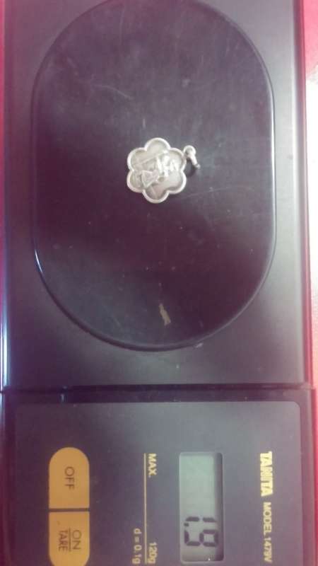 St Cristopher Pendant 1.9 g