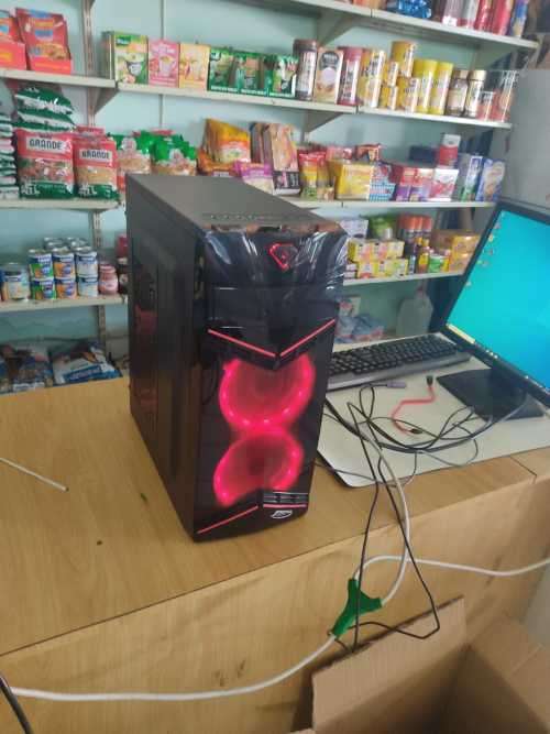 ATX PC Gaming Case With 2 RGB Fan (Trend tech)